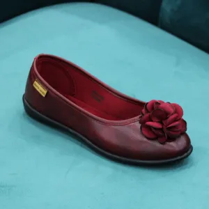 Pierre Cardin Paloma Flower Ladies Pumps Bordeaux