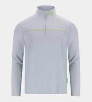 PIQUE MIDLAYER - GREY