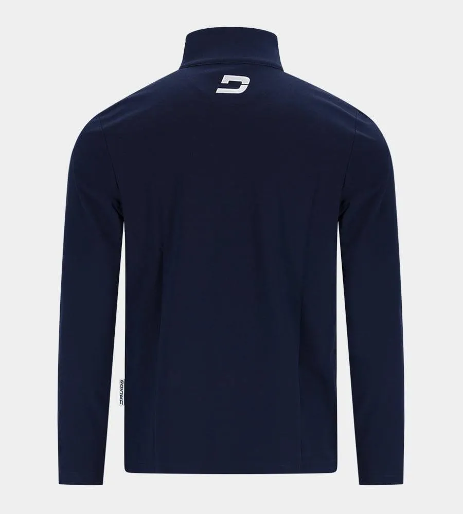 PIQUE MIDLAYER - NAVY