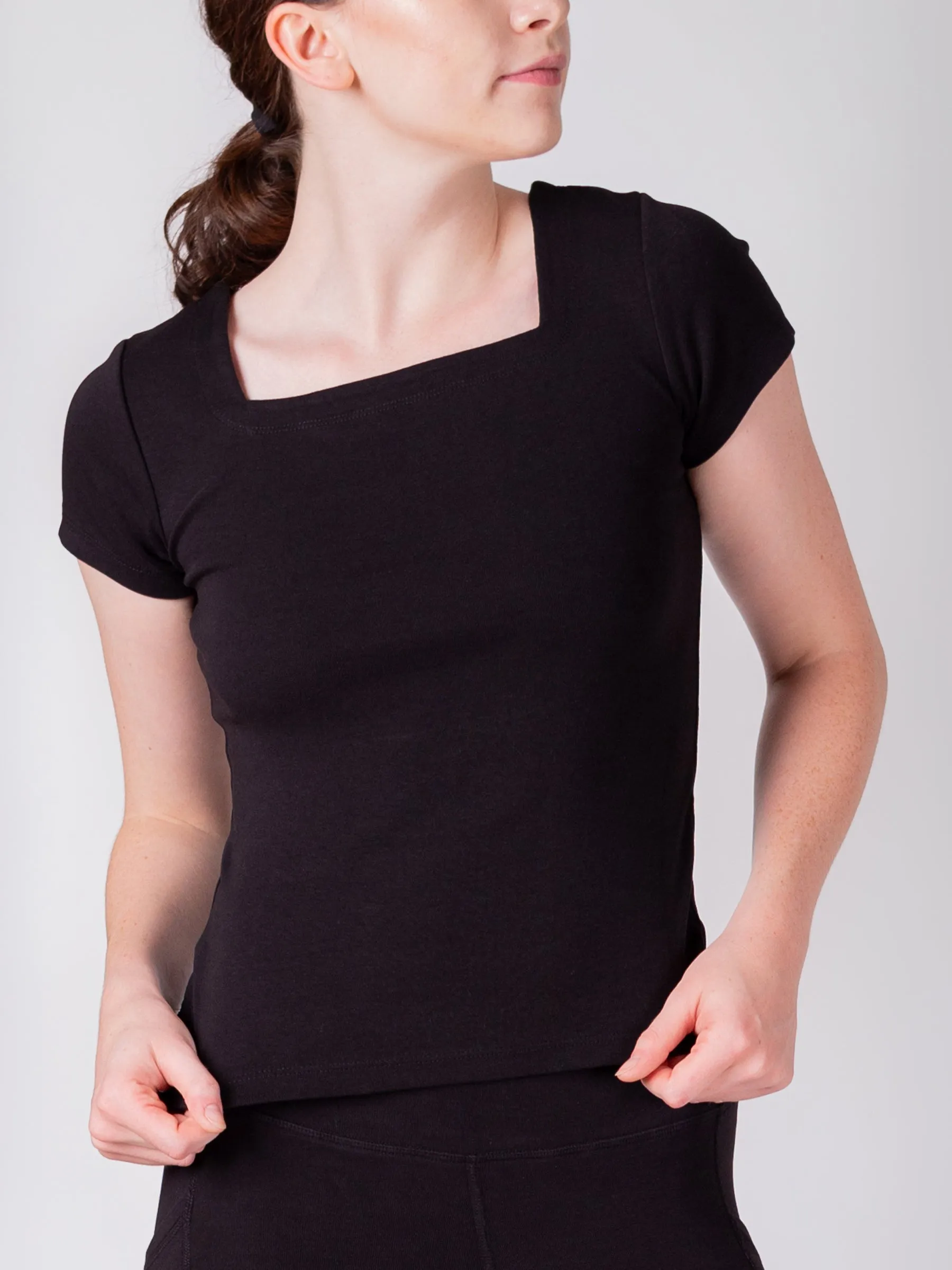 PlantTec™ Organic Reversible Short Sleeve Tee | Eclipse