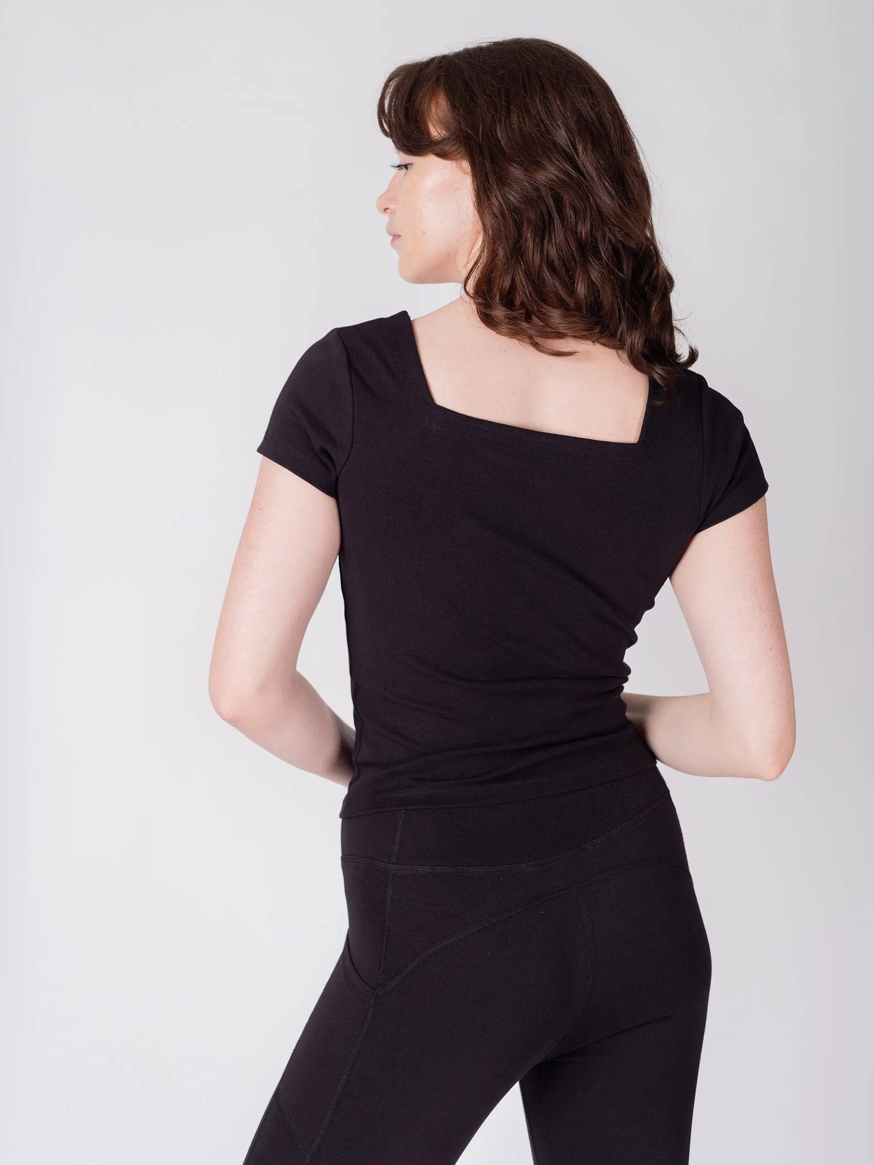 PlantTec™ Organic Reversible Short Sleeve Tee | Eclipse