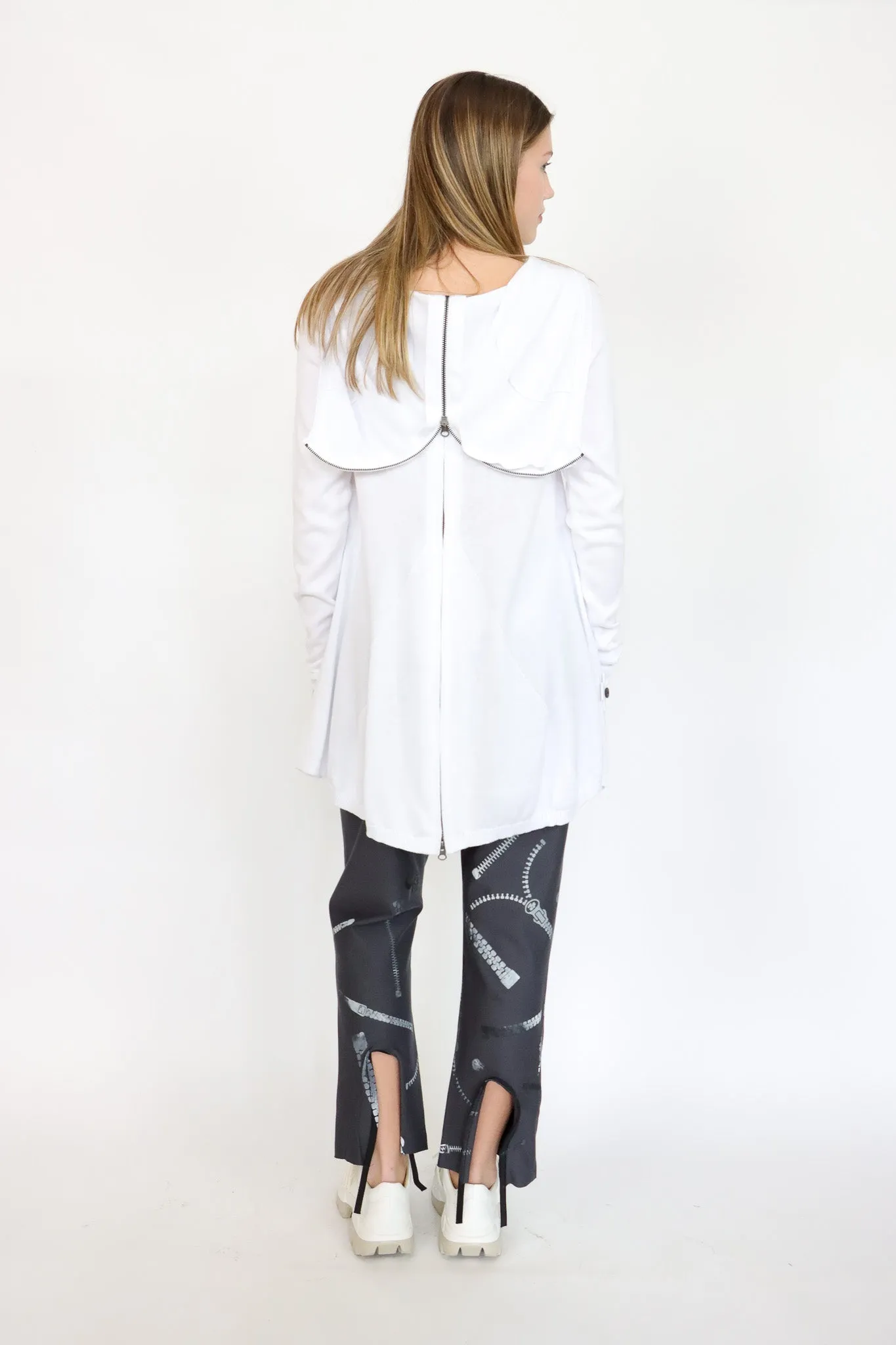 PLUSLAVIE PLÜ 2Zip Cardigan (2 Colors)