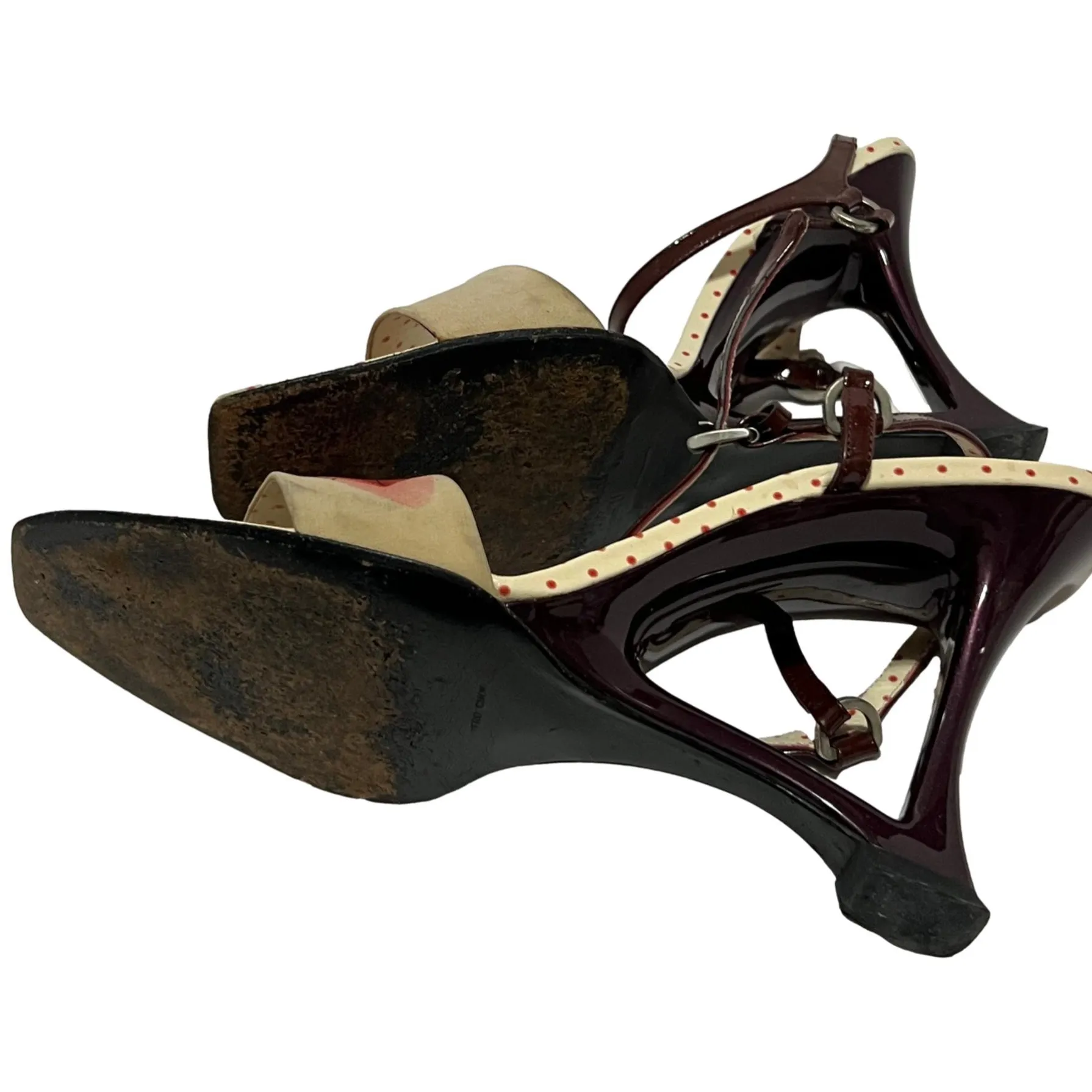 Prada Lip Print Heels