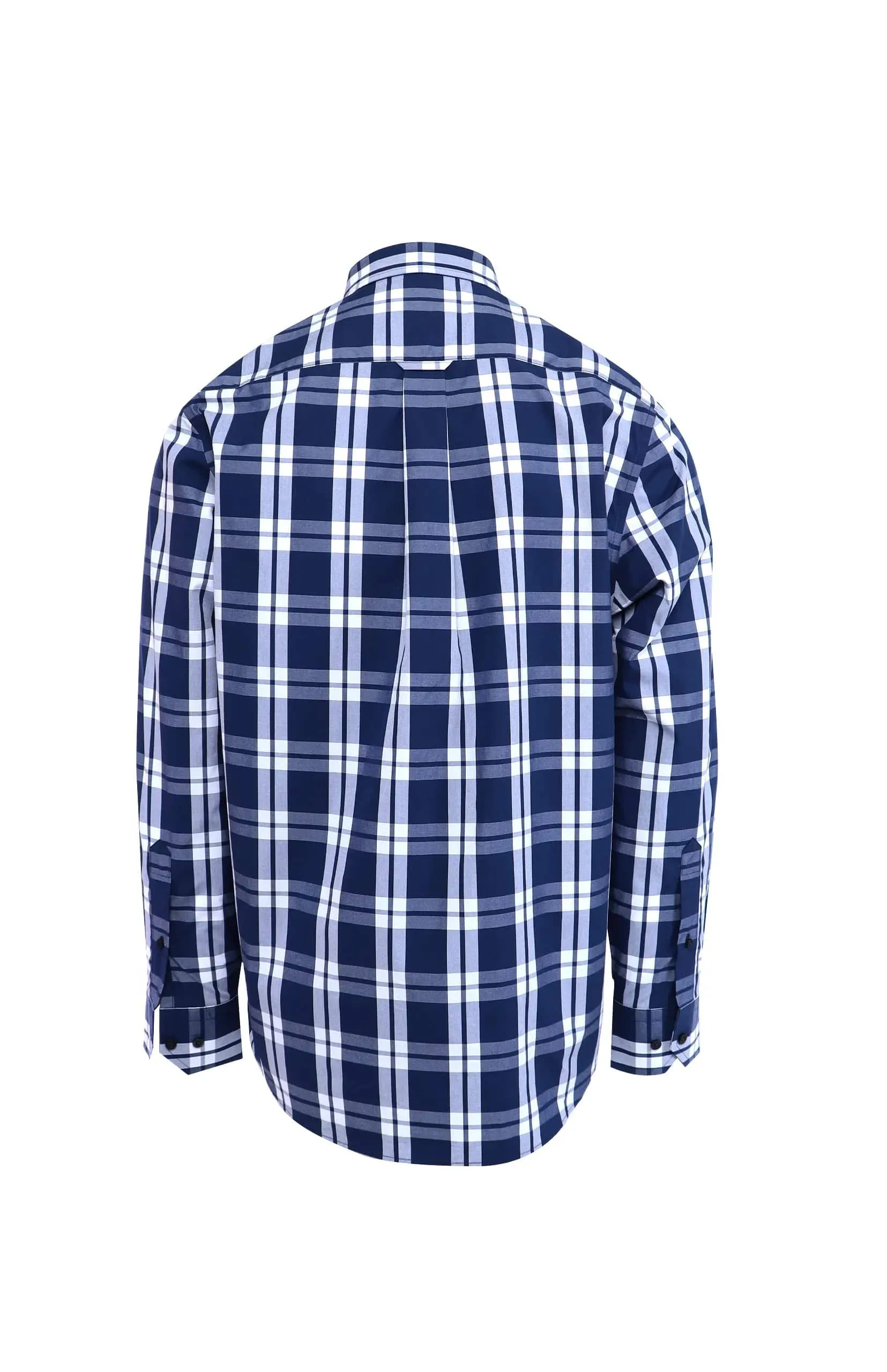 Pringle Perry Long Sleeve Check Classic Shirt Navy