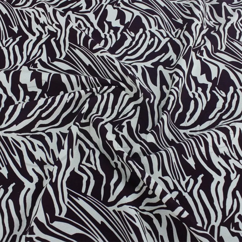 Printed cotton Zebra Fabric 140cm