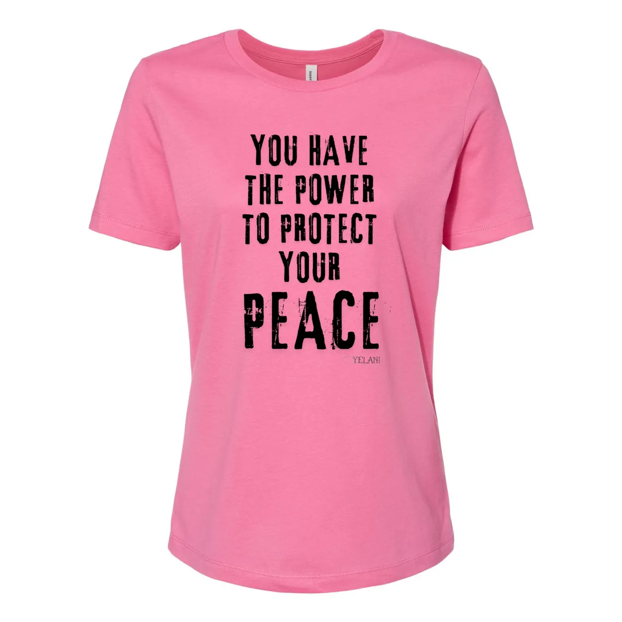 Protect your Peace - Women’s Relaxed Jersey Tee