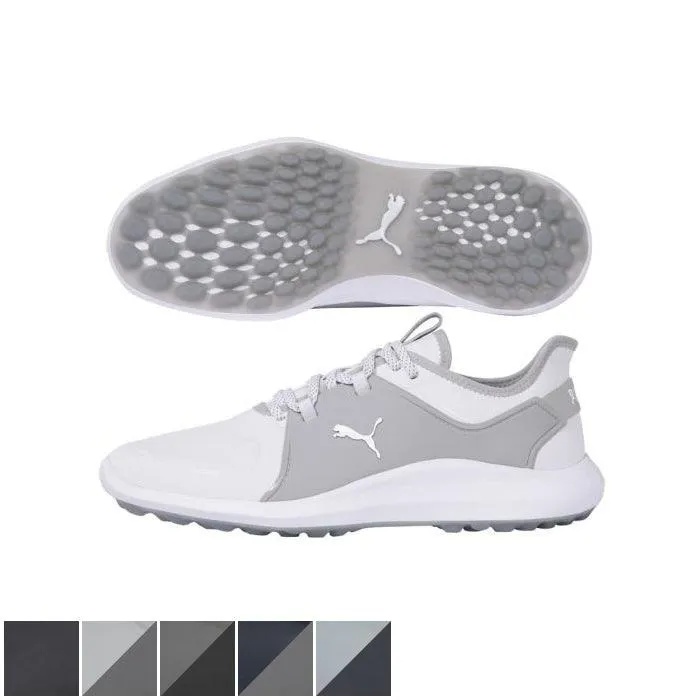 Puma Ignite Fasten8 Golf Shoes 8.5 High Rise / Puma Silver / Quiet Wide