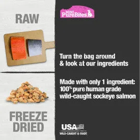 PureBites Salmon Mini-PureBites Dog Treat