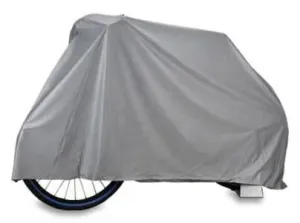 PVC Bicycle Cover Silver