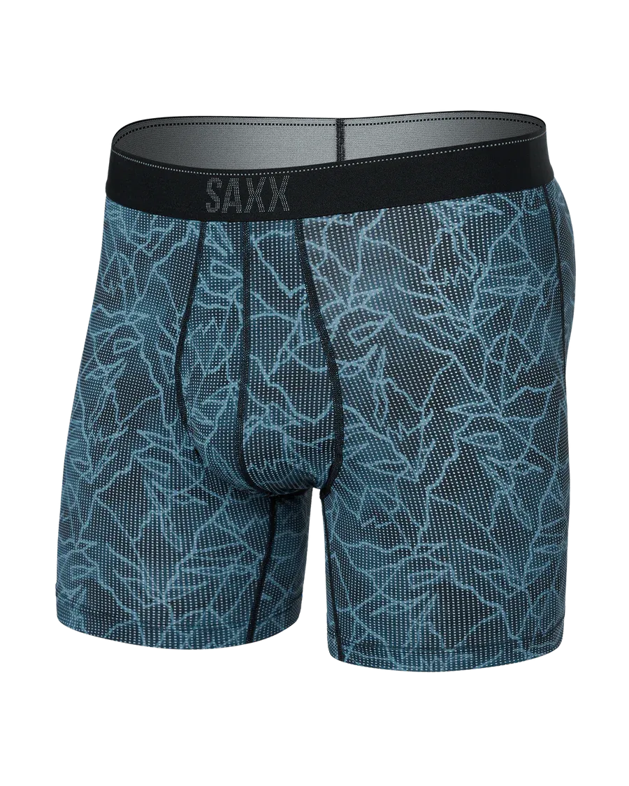 Quest Boxer Brief - Sketchy Mountain-Black