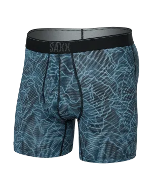 Quest Boxer Brief - Sketchy Mountain-Black