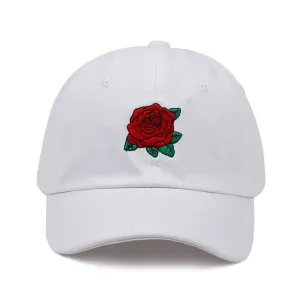 "ROSES" Casquette streetwear Blanc -URB1™