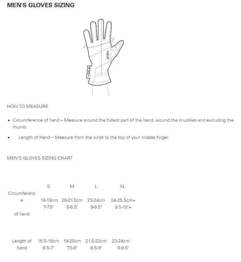 Rab Men's Storm Gloves