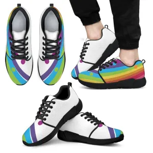 Rainbow Lines White