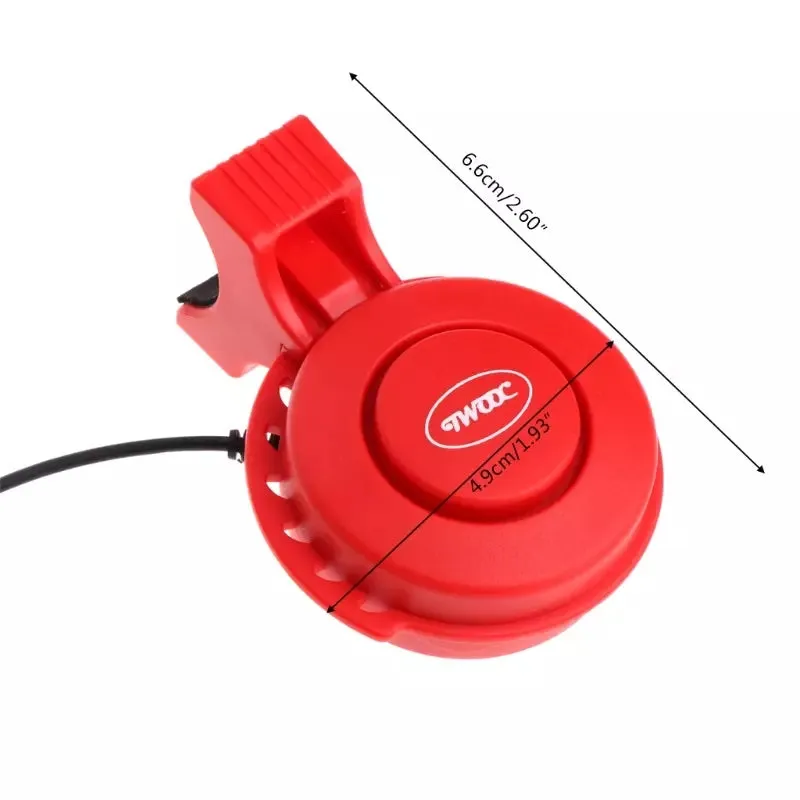 Rechargeable Electric Horn Bell 3 Interchangeable Loud Sirens