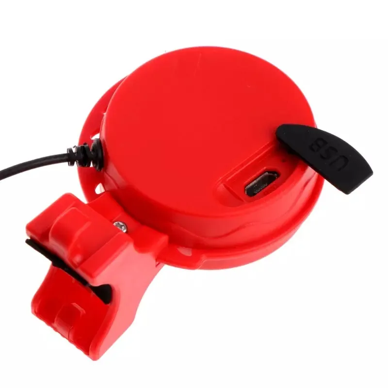 Rechargeable Electric Horn Bell 3 Interchangeable Loud Sirens