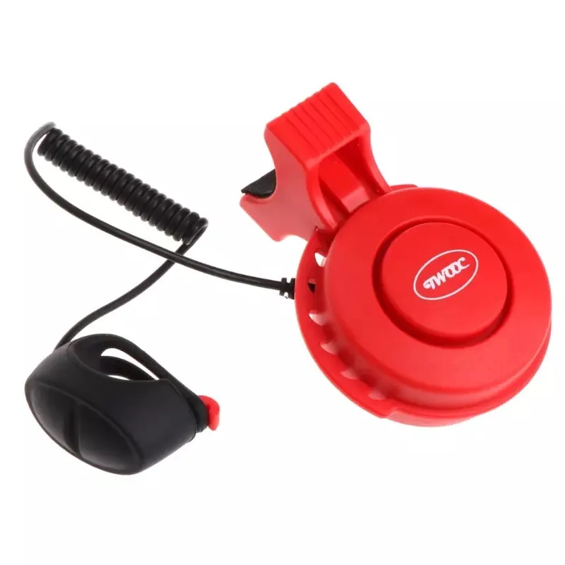 Rechargeable Electric Horn Bell 3 Interchangeable Loud Sirens