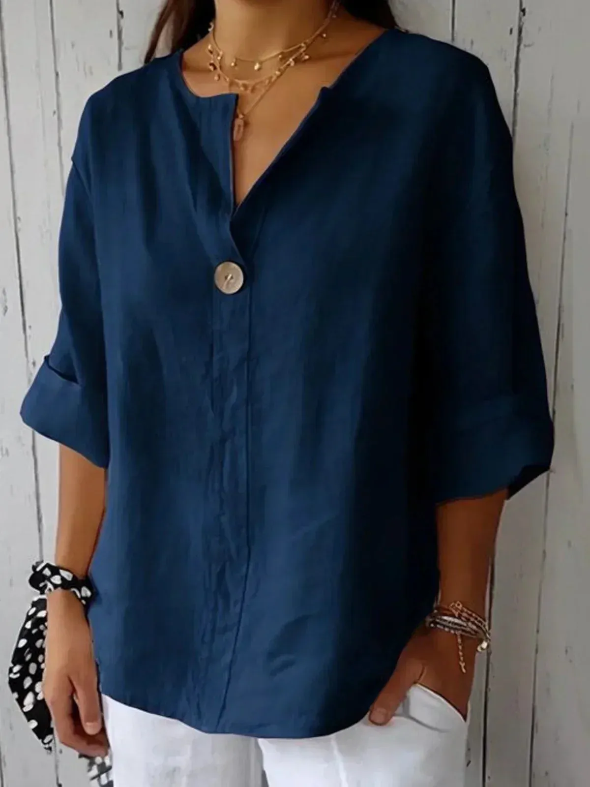 Remi | Casual V Neck Shirt (Buy 2 Get 1 FREE)