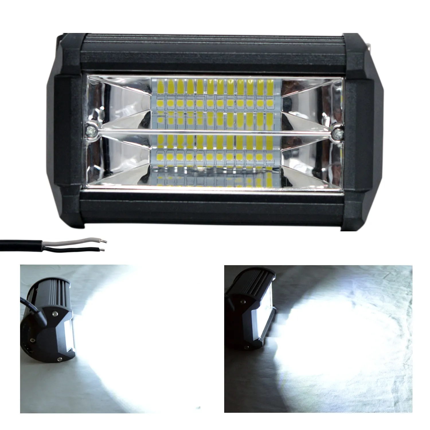 R.J.VON -Bike Led Fog Light (Pack of 1Pcs Light White,72 W)