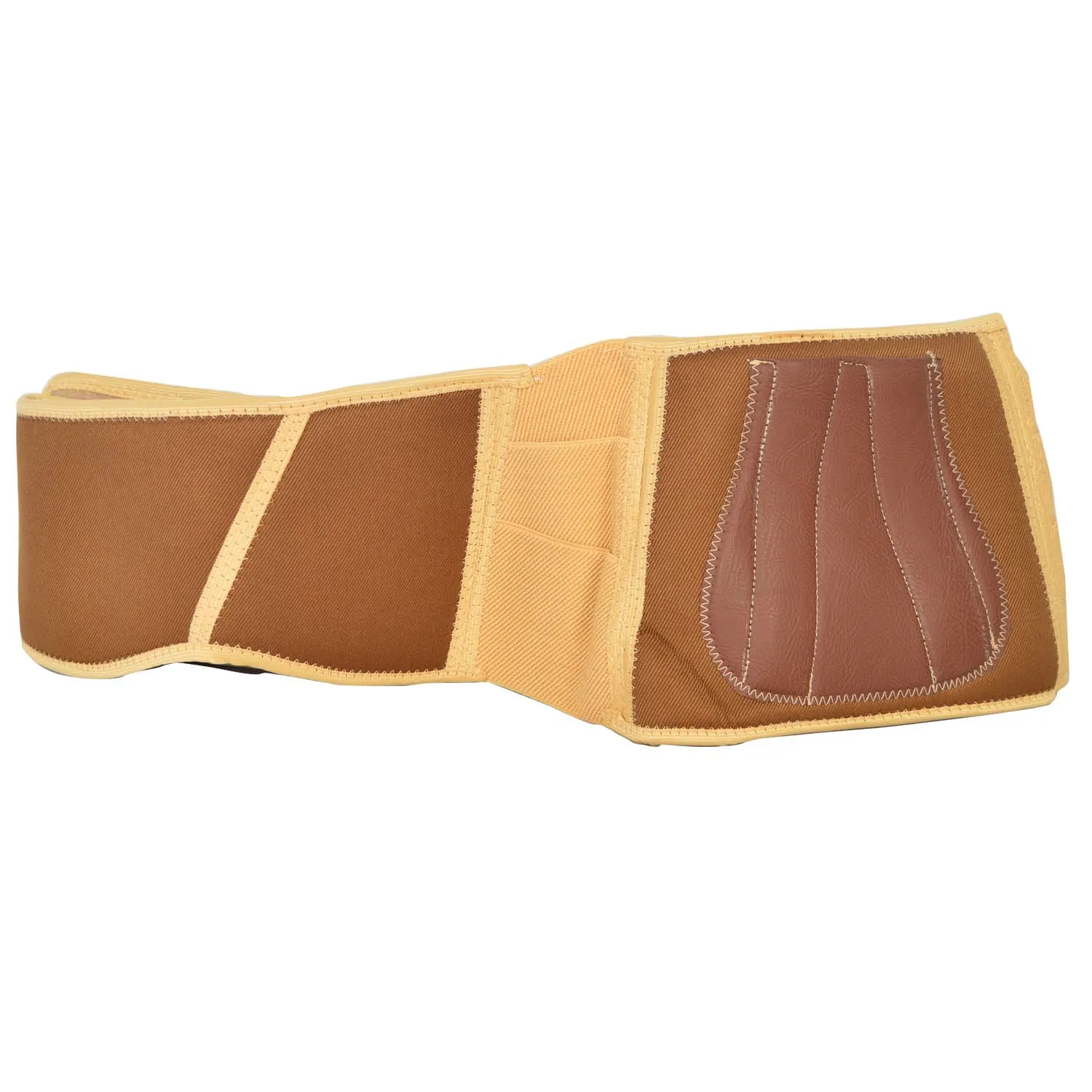 R.J.VON Bike Riding Backrest Belt Double Strep Back Support Size S (30 - 32 inch)