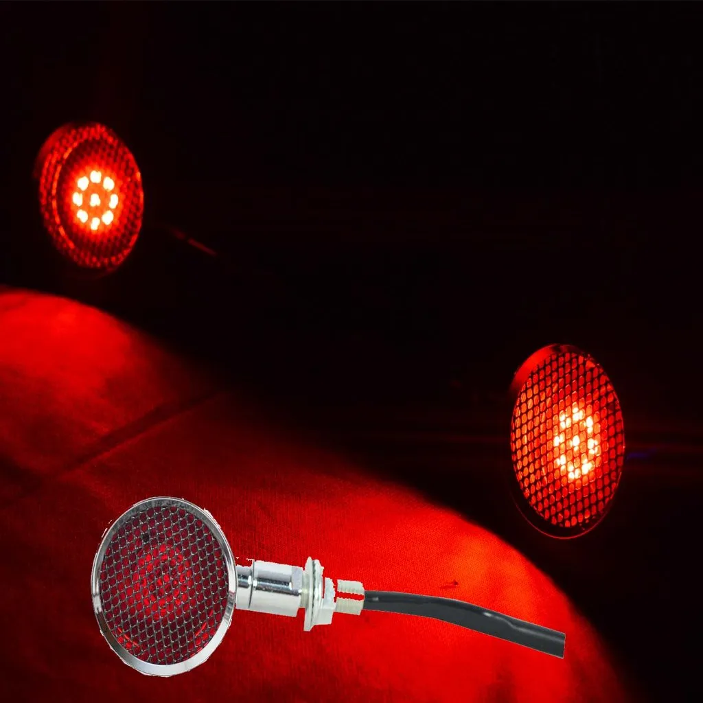 R.J.VON CNC Made Bike Indicator For All Model Pack of 2