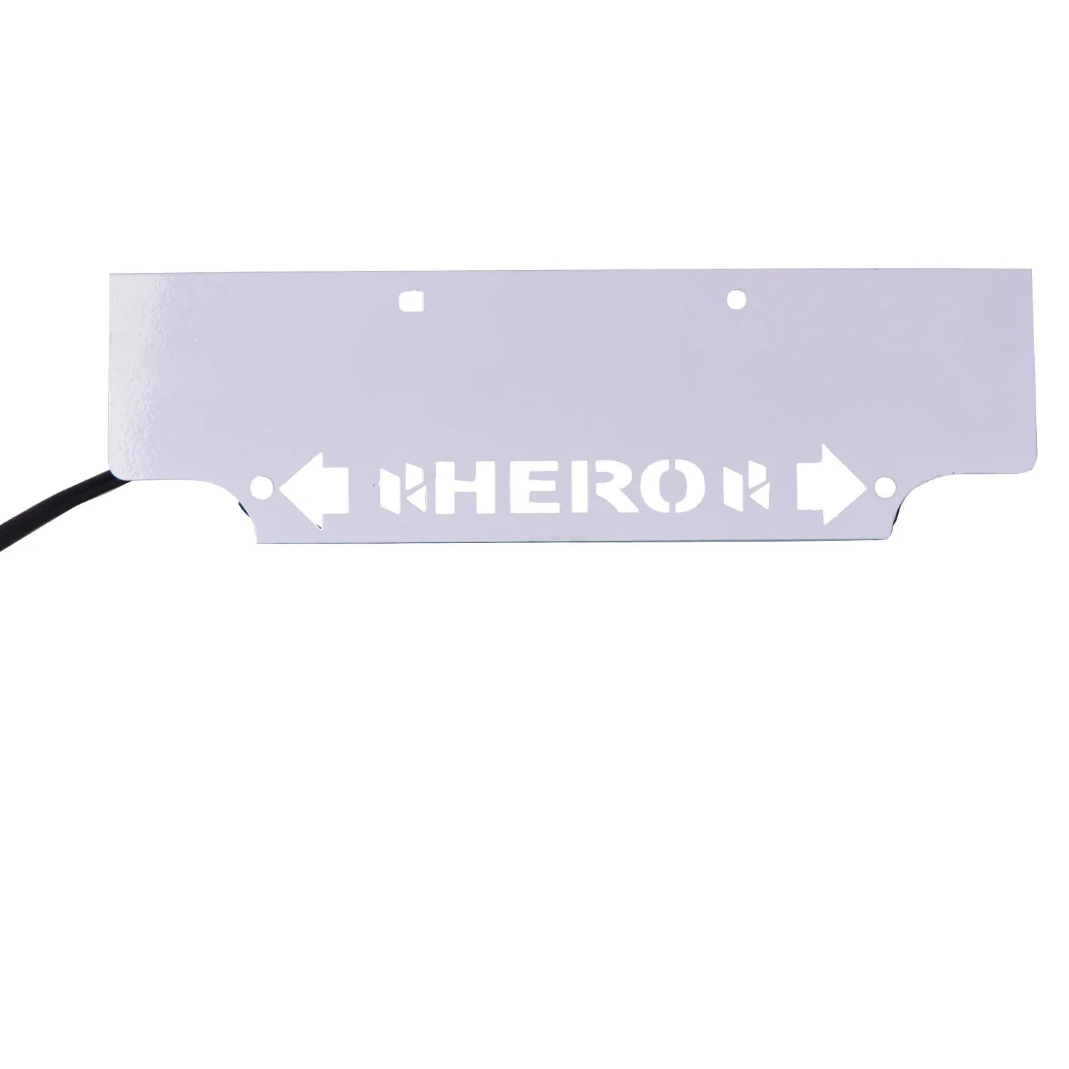 R.J.VON Hero Bike Number plate with Indicator For - Hero Bike