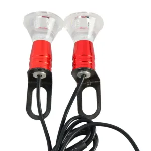 R.J.VON - Strobe Flashing Flash Handle Light Multi Colour Led