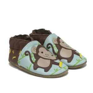 Robeez Soft Soles "Hanging Out" - Light Blue