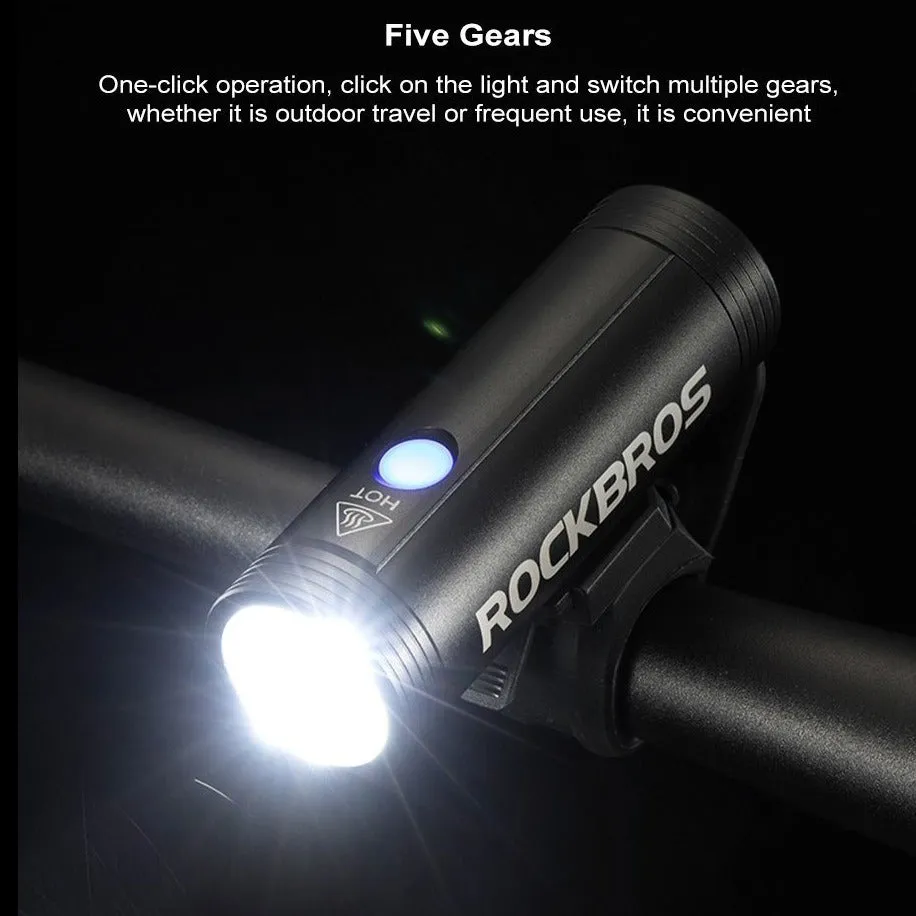 Rockbros R1-400 Lumens Bike Front Light LED