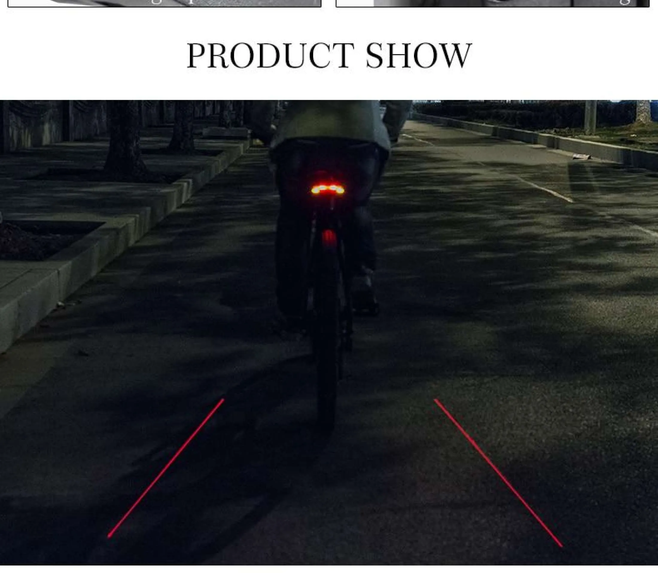 ROCKBROS R1 Laser Waterproof Safety Warning Bike Intelligent Remote Control Rear LED Light