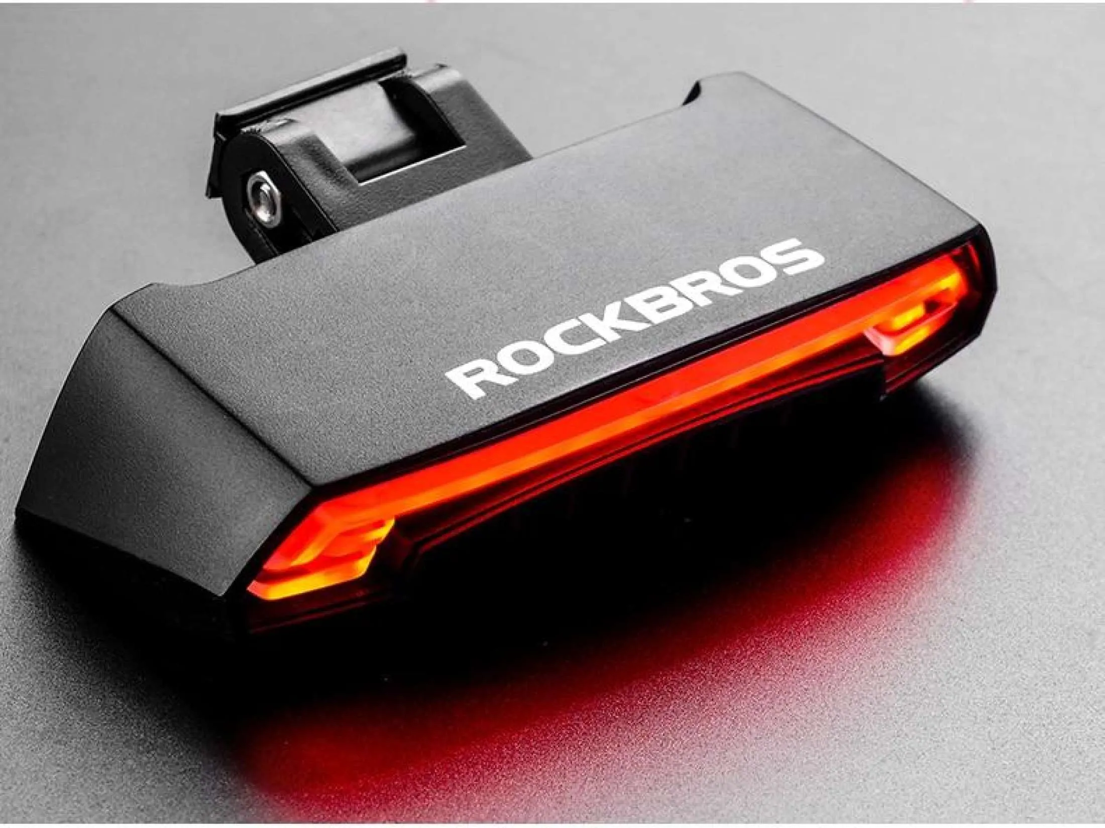 ROCKBROS R1 Laser Waterproof Safety Warning Bike Intelligent Remote Control Rear LED Light