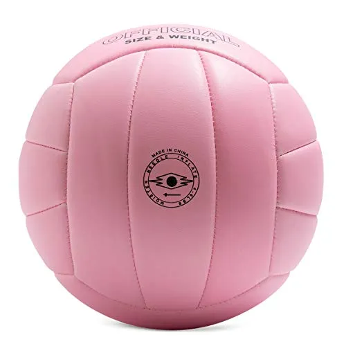 Runleaps Volleyball, Waterproof Indoor Outdoor Volleyball for Beach Game Gym Training (Official Size 5)