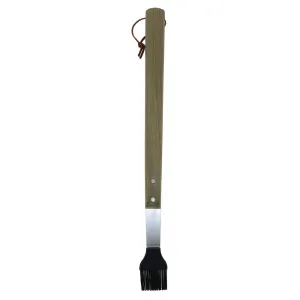 Rustic Wood Silicone Basting Brush