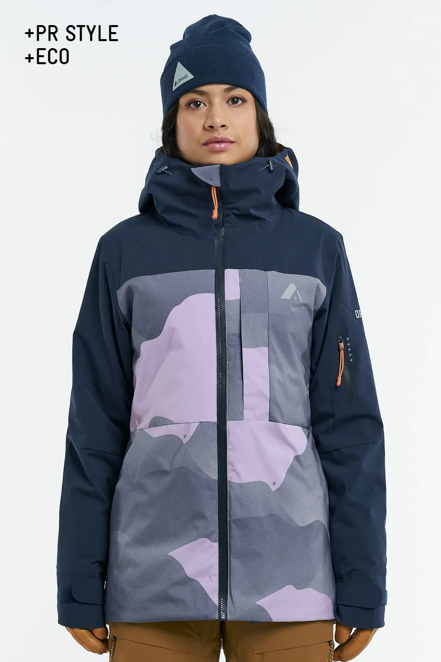 SAMPLE - Women's Loon Jacket-Shadows iris