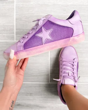 Sandy Star Sneakers - Purple