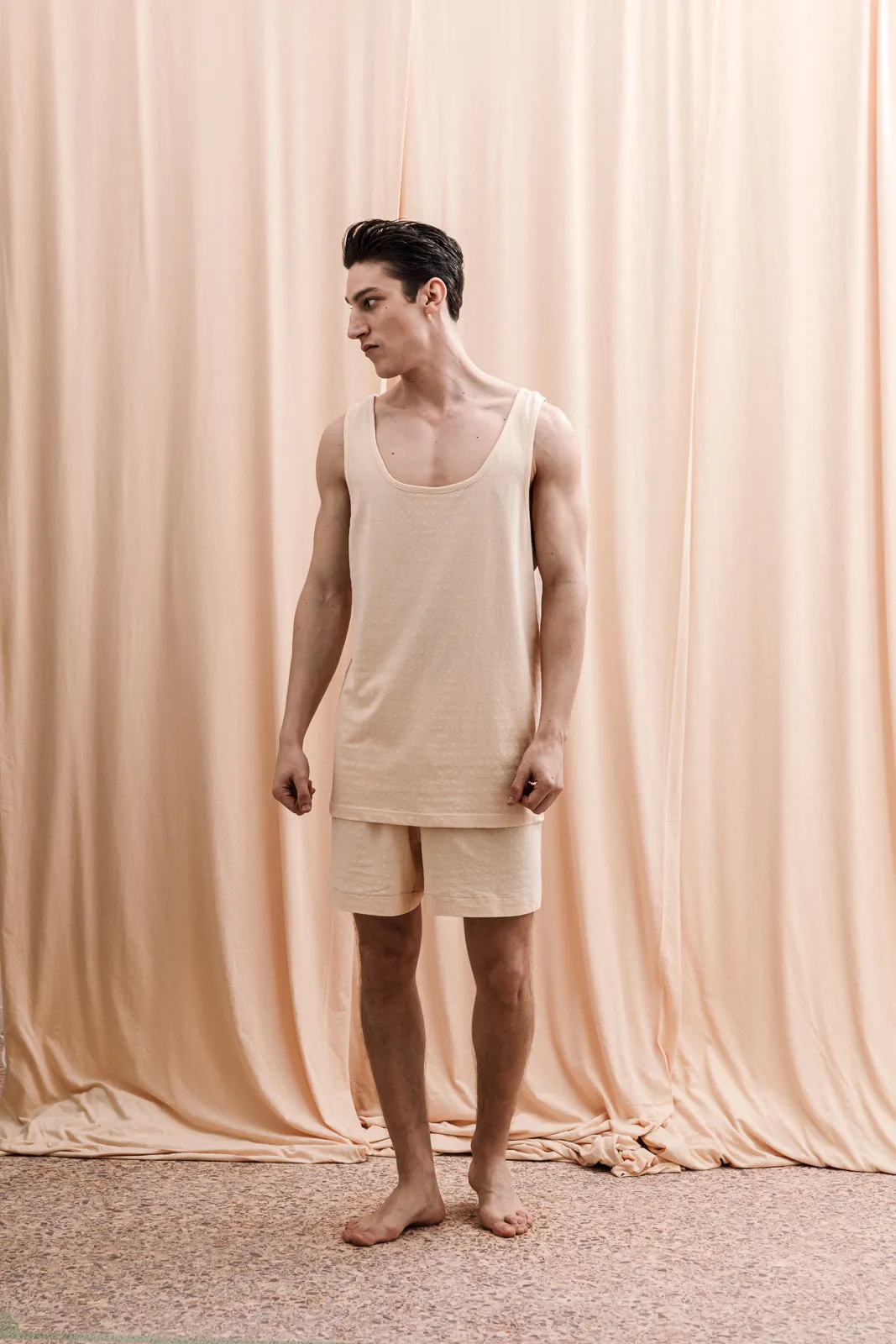 Sardinian Tank-Top Beige