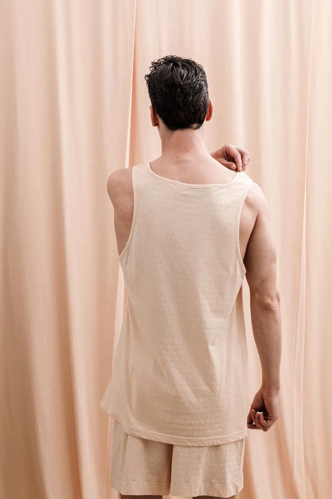 Sardinian Tank-Top Beige