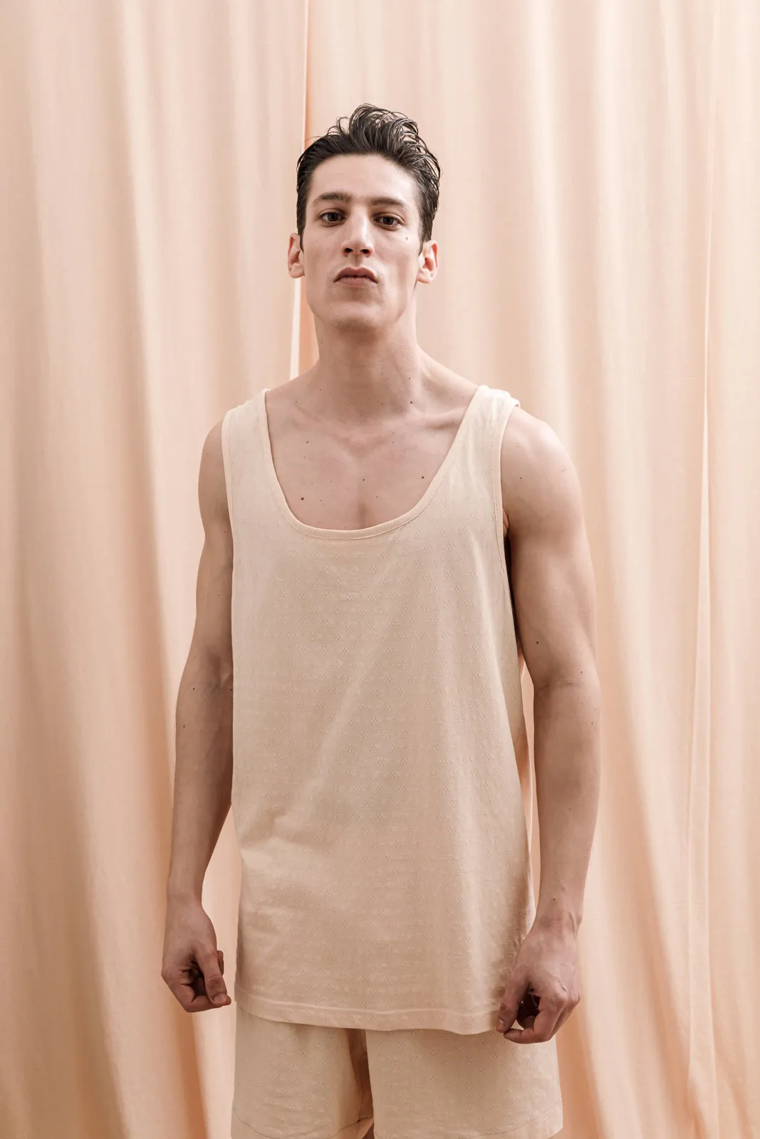 Sardinian Tank-Top Beige