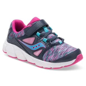 Saucony Navy/Multi Kotaro 4 A/C Children's Sneaker