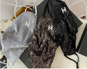 Sequined Glam Mask