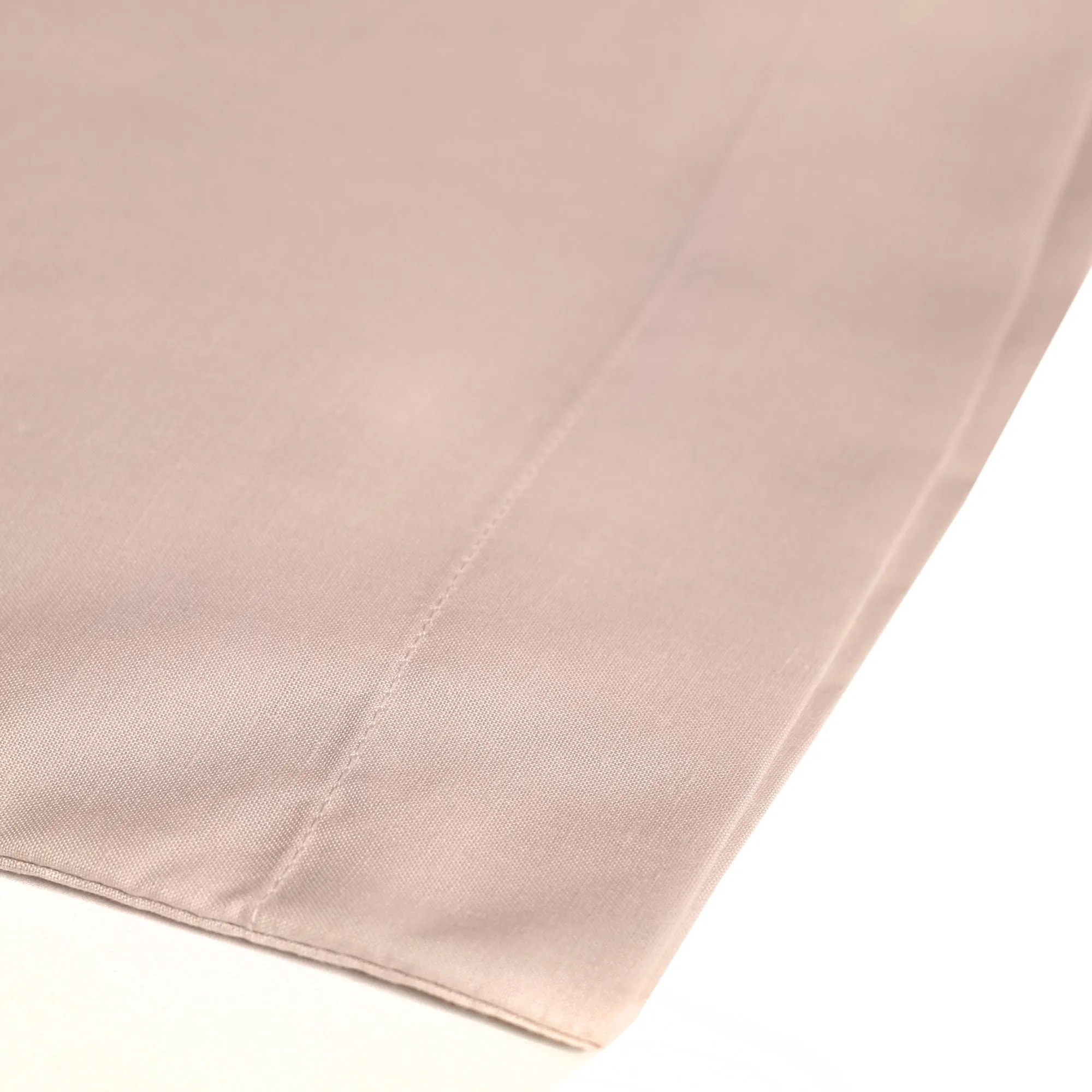 Serene Plain Dyed Pair of Housewife Pillowcases - Blush