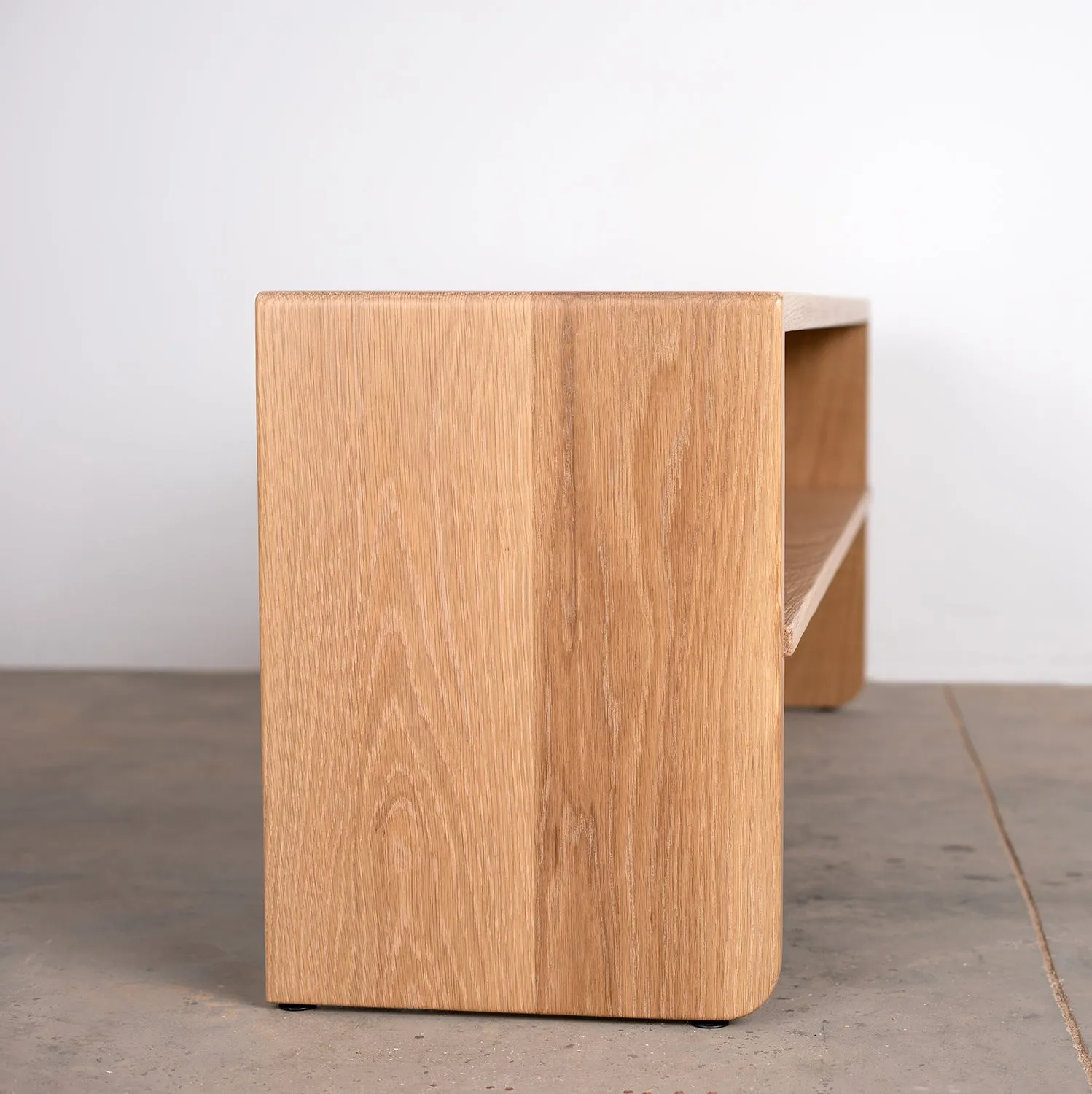 SHORTCUT BENCH W/ SHELF