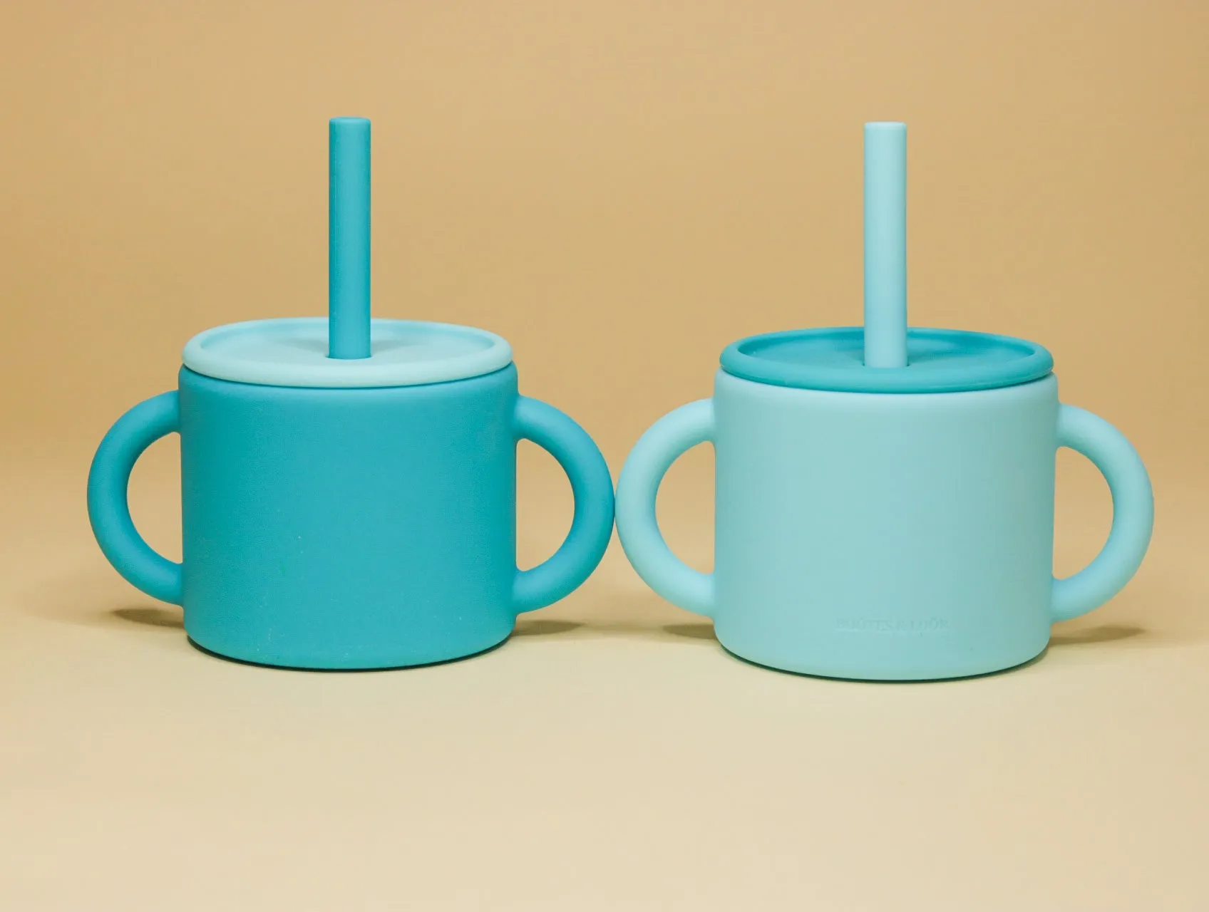 Silicone Cup (Set of 2)| Teal & Caicos
