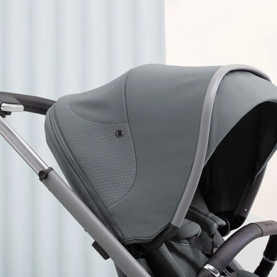 Silver Cross Dune Pushchair with Newborn Pod - Glacier