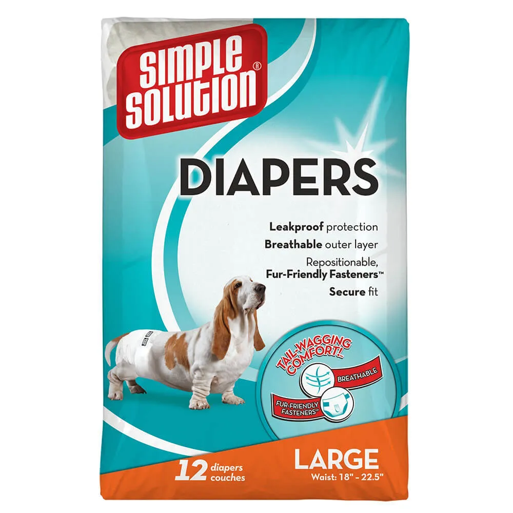 Simple Solution Disposable Dog Diapers