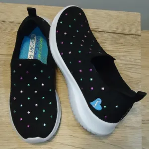 SIZE 12. Skechers air-cooled memory foam slip-on sneakers.