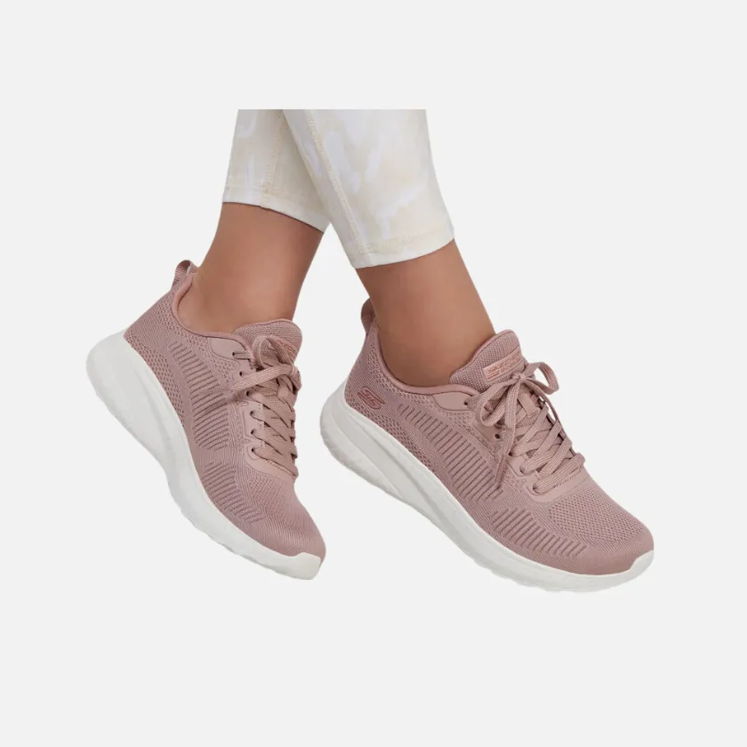 Skechers Bobs Sports Squad Chaos-Face Off Women's Running Shoes -Blush Pink