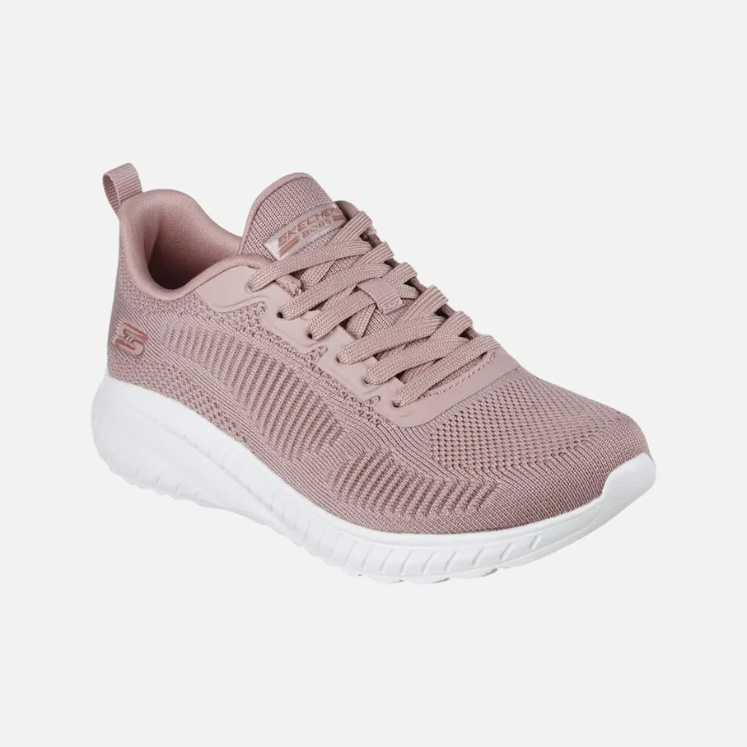 Skechers Bobs Sports Squad Chaos-Face Off Women's Running Shoes -Blush Pink