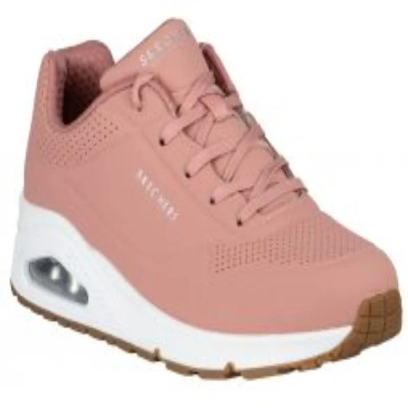 Skechers Uno Stand On Air Ladies Sneakers Rose