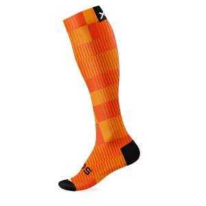 Slight Orange Knee High Socks